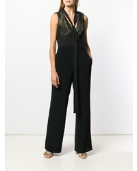 schwarzer Jumpsuit von Zeus+Dione