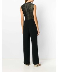 schwarzer Jumpsuit von Zeus+Dione