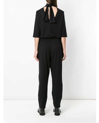 schwarzer Jumpsuit von Uma Raquel Davidowicz