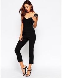 schwarzer Jumpsuit von Asos