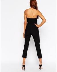 schwarzer Jumpsuit von Asos