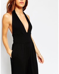 schwarzer Jumpsuit von Asos