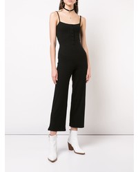 schwarzer Jumpsuit von Reformation