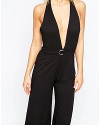 schwarzer Jumpsuit von Oh My Love