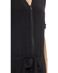 schwarzer Jumpsuit von DKNY