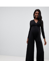 schwarzer Jumpsuit von Queen Bee