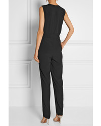 schwarzer Jumpsuit von Diane von Furstenberg