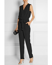 schwarzer Jumpsuit von Diane von Furstenberg