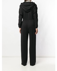 schwarzer Jumpsuit von Alberta Ferretti