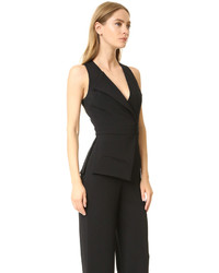 schwarzer Jumpsuit von Cushnie et Ochs