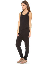 schwarzer Jumpsuit von Sundry