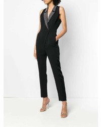 schwarzer Jumpsuit von Karl Lagerfeld