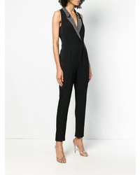 schwarzer Jumpsuit von Karl Lagerfeld