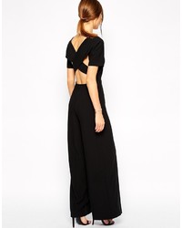 schwarzer Jumpsuit von Asos