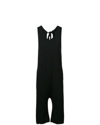 schwarzer Jumpsuit von Thom Krom