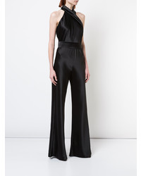 schwarzer Jumpsuit von Galvan