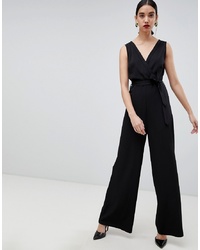 schwarzer Jumpsuit von UNIQUE21