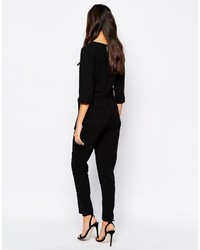 schwarzer Jumpsuit von Oasis