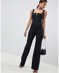 schwarzer Jumpsuit von Vesper