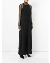 schwarzer Jumpsuit von Taylor