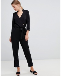 schwarzer Jumpsuit von Y.a.s