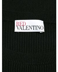 schwarzer Kurzarmpullover von RED Valentino