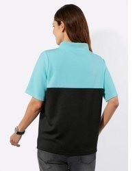schwarzer Kurzarmpullover von Witt