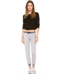 schwarzer kurzer Pullover von Bop Basics