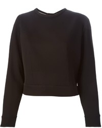 schwarzer kurzer Pullover von Giorgio Armani