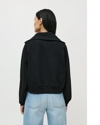 schwarzer kurzer Pullover von LeGer