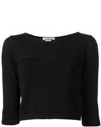 schwarzer kurzer Pullover von Pinko