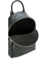 schwarzer Leder Rucksack mit Sternenmuster von Givenchy