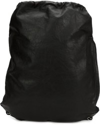 schwarzer Leder Rucksack von Alexander Wang