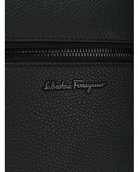 schwarzer Leder Rucksack von Salvatore Ferragamo