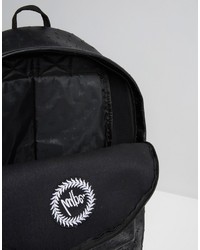 schwarzer Leder Rucksack von Hype