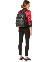 schwarzer Leder Rucksack von Marc Jacobs