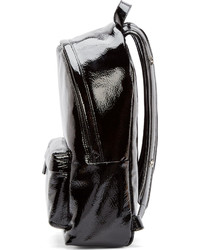 schwarzer Leder Rucksack von Givenchy