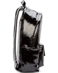 schwarzer Leder Rucksack von Givenchy