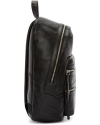 schwarzer Leder Rucksack von Marc Jacobs