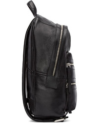 schwarzer Leder Rucksack von Marc Jacobs