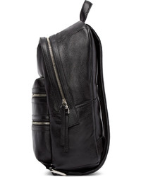 schwarzer Leder Rucksack von Marc Jacobs