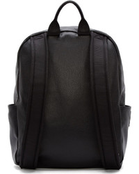 schwarzer Leder Rucksack von Giuseppe Zanotti