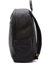 schwarzer Leder Rucksack von Giuseppe Zanotti