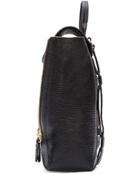 schwarzer Leder Rucksack von 3.1 Phillip Lim