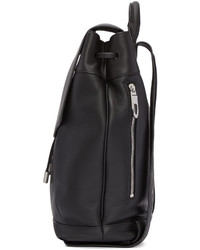 schwarzer Leder Rucksack von Rag & Bone