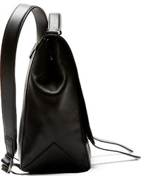 schwarzer Leder Rucksack von Proenza Schouler