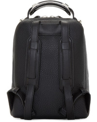 schwarzer Leder Rucksack von Mackage