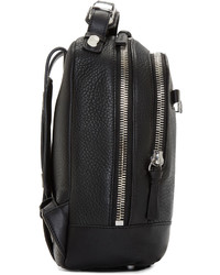 schwarzer Leder Rucksack von Mackage