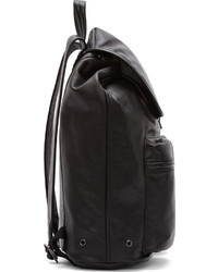 schwarzer Leder Rucksack von Marc by Marc Jacobs