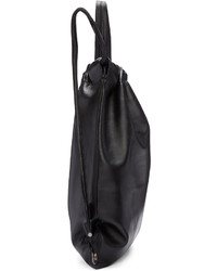 schwarzer Leder Rucksack von Robert Clergerie